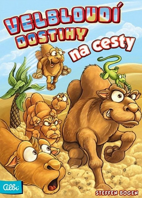 Velbloudí dostihy na cesty