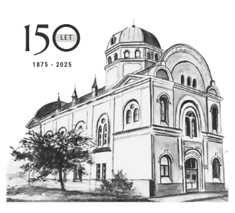 Logo k výročí 150 let synagogy